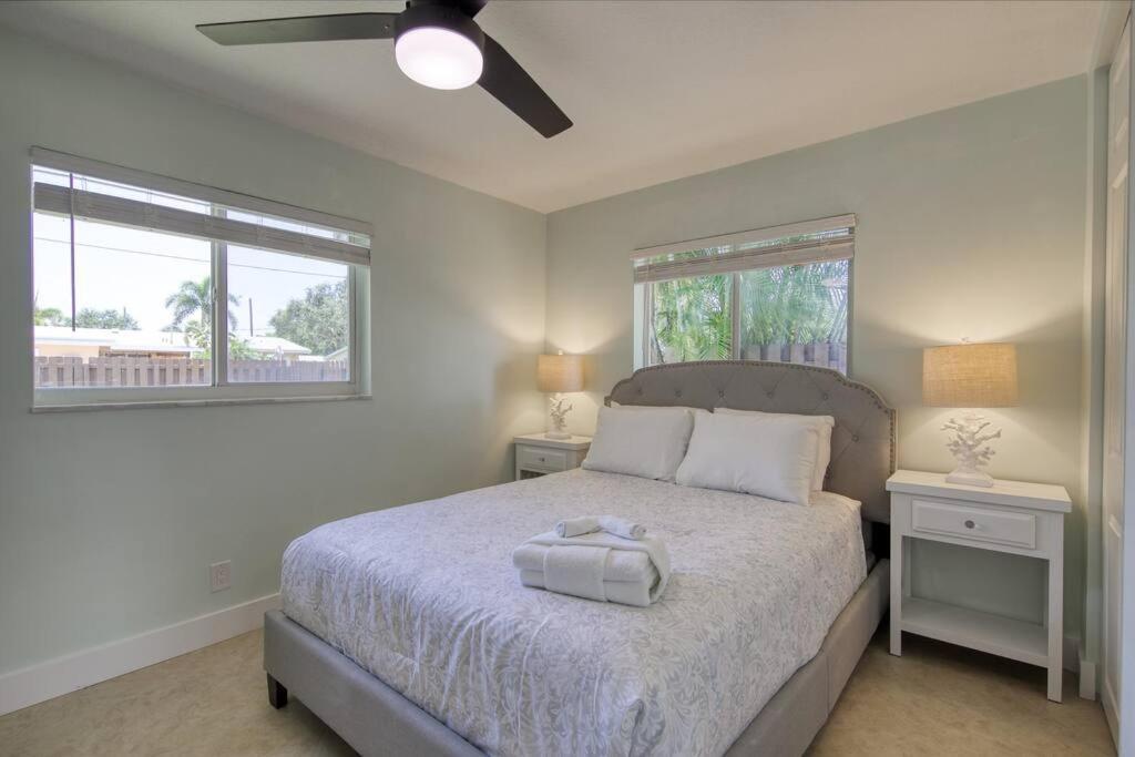 Paradise 4 Min To The Beach With Private Heated Pool Deerfield Beach Exteriör bild