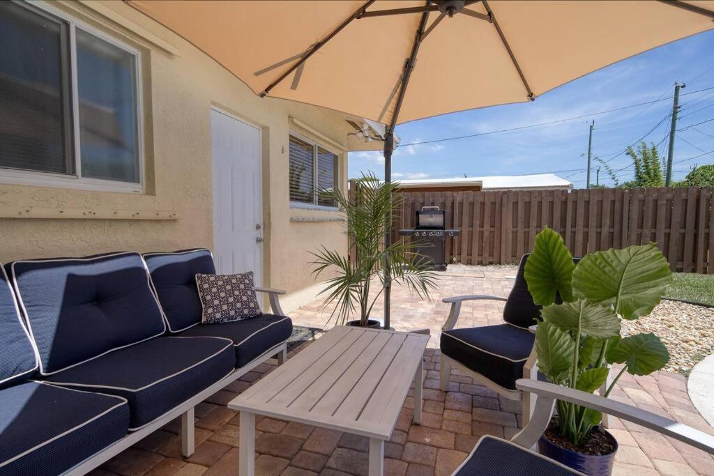 Paradise 4 Min To The Beach With Private Heated Pool Deerfield Beach Exteriör bild