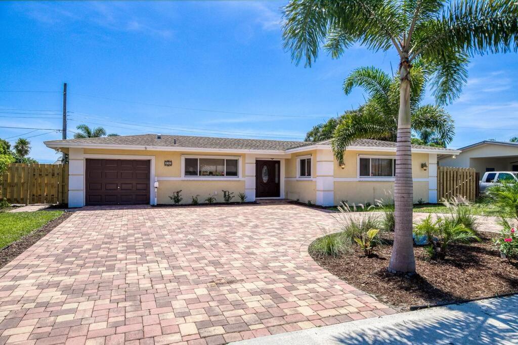 Paradise 4 Min To The Beach With Private Heated Pool Deerfield Beach Exteriör bild